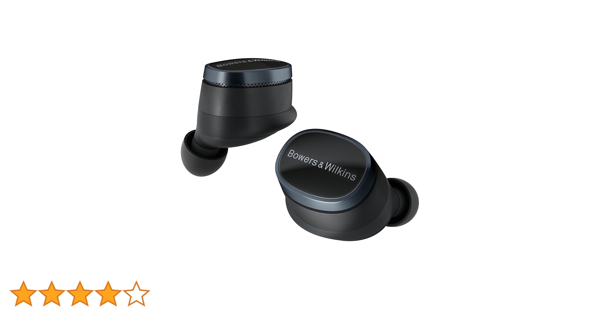 Bowers & Wilkins Pi8 (アンスラサイト・ブラック) Bowers & Wilkins Pi8 Wireless Earbuds (Anthracite Black), in